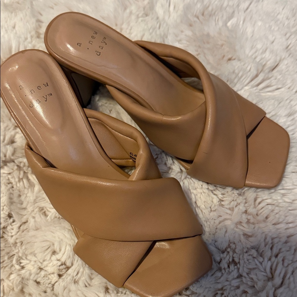 A New Day Women's Brown Mules